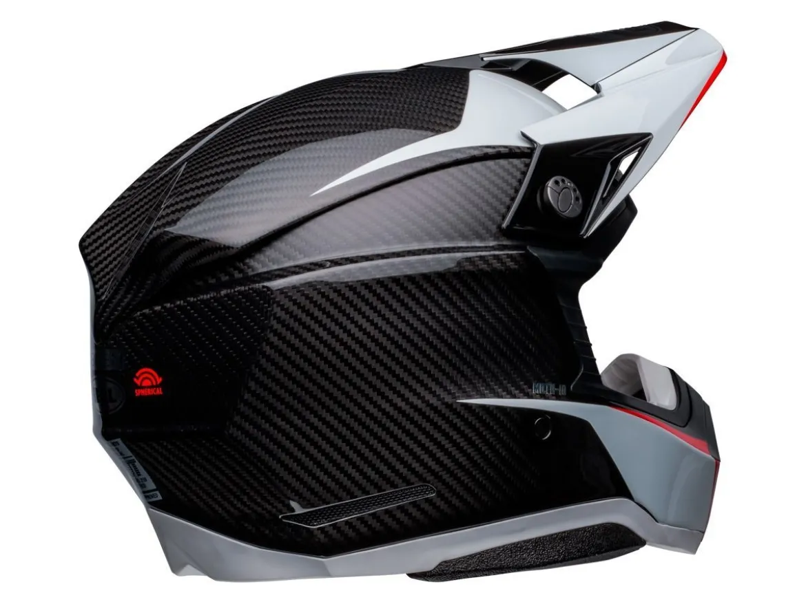 CASCO OFF ROAD BELL MOTO-10 SPHERICAL RENEN CRUX 2 NERO / BIANCO