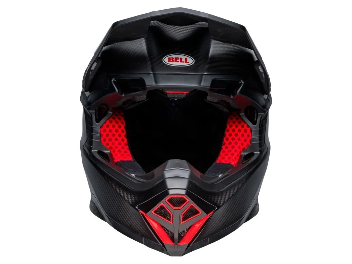 CASCO OFF ROAD BELL MOTO-10 SPHERICAL 2023 NERO / ROSSO