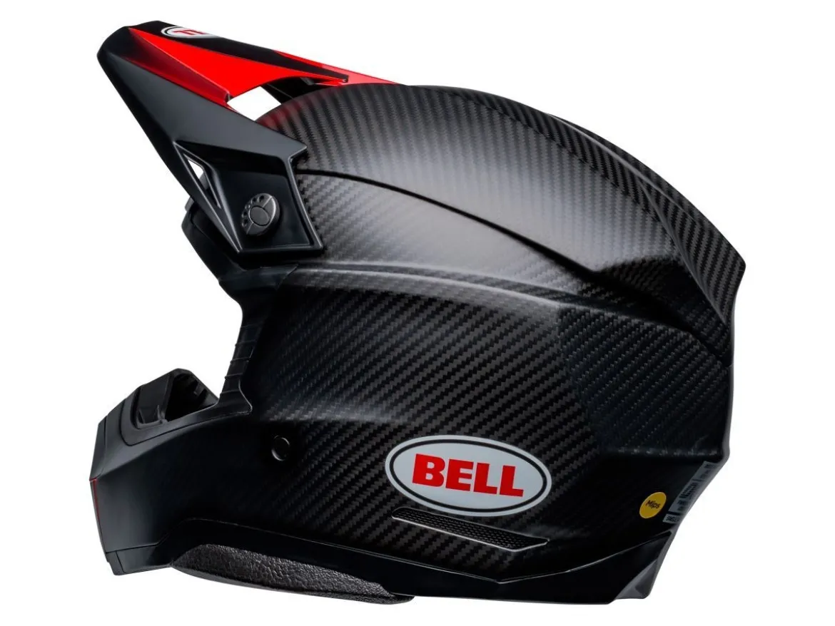 CASCO OFF ROAD BELL MOTO-10 SPHERICAL 2023 NERO / ROSSO