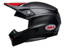CASCO OFF ROAD BELL MOTO-10 SPHERICAL 2023 NERO / ROSSO
