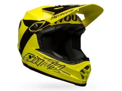 CASCO OFF ROAD BELL MOTO-9 YOUTH FASTHOUSE NEWHALL NERO E GIALLO FLUO