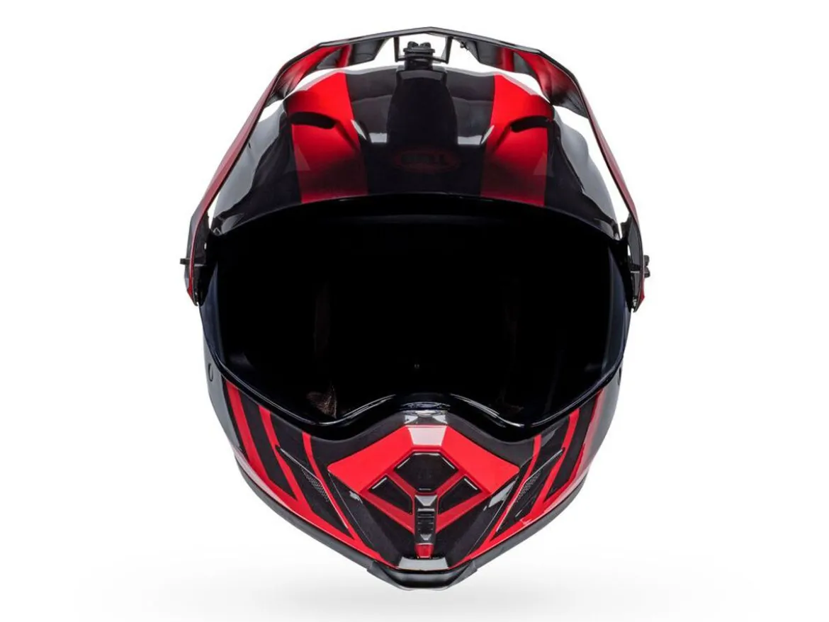 CASCO OFF ROAD BELL MX-9 ADV MIPS DASH NERO E ROSSO