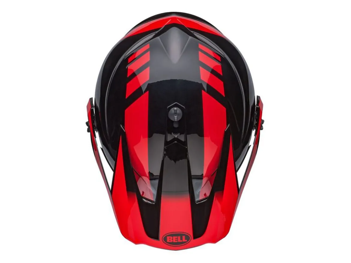 CASCO OFF ROAD BELL MX-9 ADV MIPS DASH NERO E ROSSO