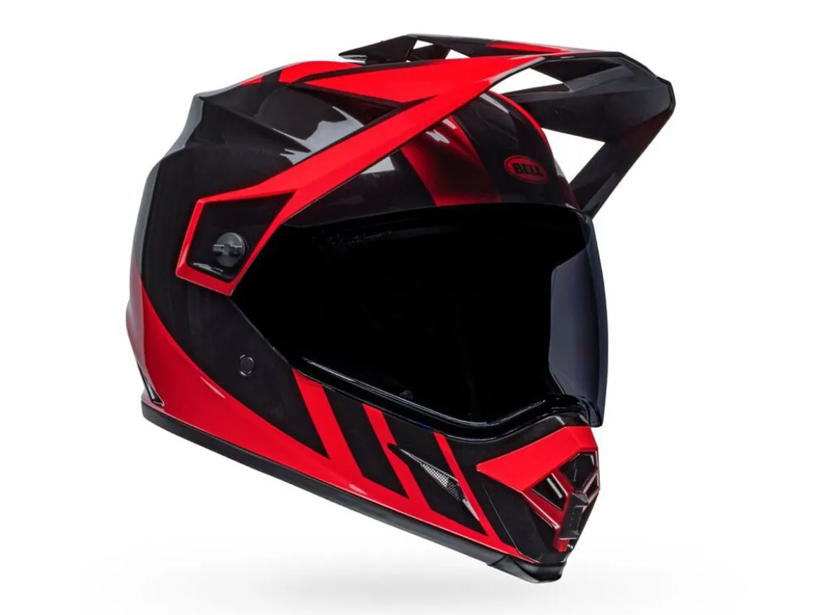 CASCO OFF ROAD BELL MX-9 ADV MIPS DASH NERO E ROSSO