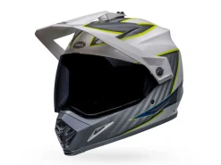 CASCO OFF ROAD BELL MX-9 ADV MIPS DALTON BIANCO E GIALLO FLUO
