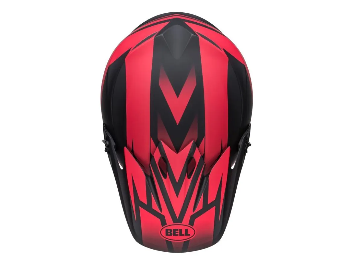 CASCO OFF ROAD BELL MX-9 MIPS DISRUPT NERO E ARANCIONE OPACO