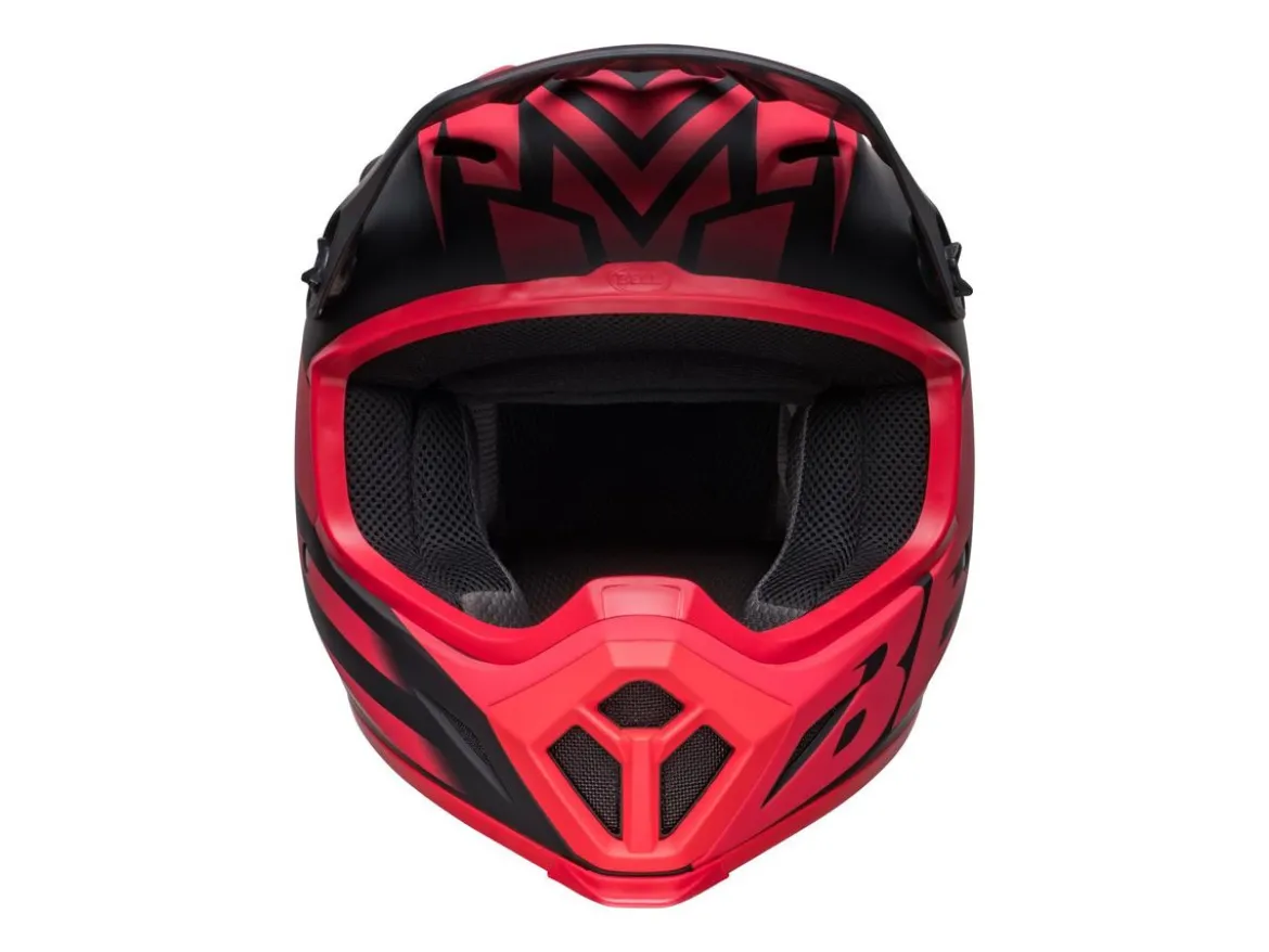 CASCO OFF ROAD BELL MX-9 MIPS DISRUPT NERO E ARANCIONE OPACO