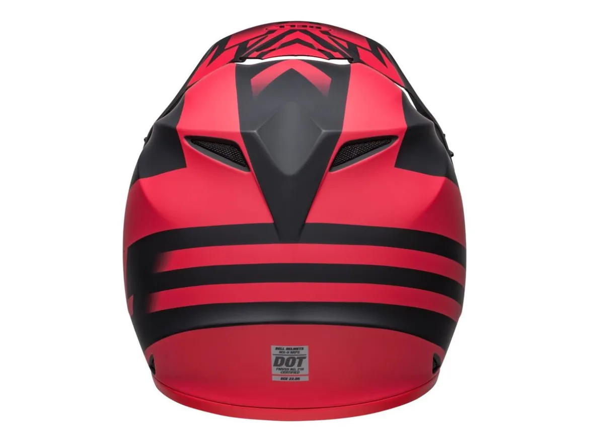 CASCO OFF ROAD BELL MX-9 MIPS DISRUPT NERO E ARANCIONE OPACO