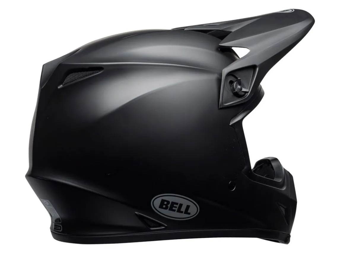 CASCO OFF ROAD BELL MX-9 MIPS SOLID MATT BLACK NERO OPACO