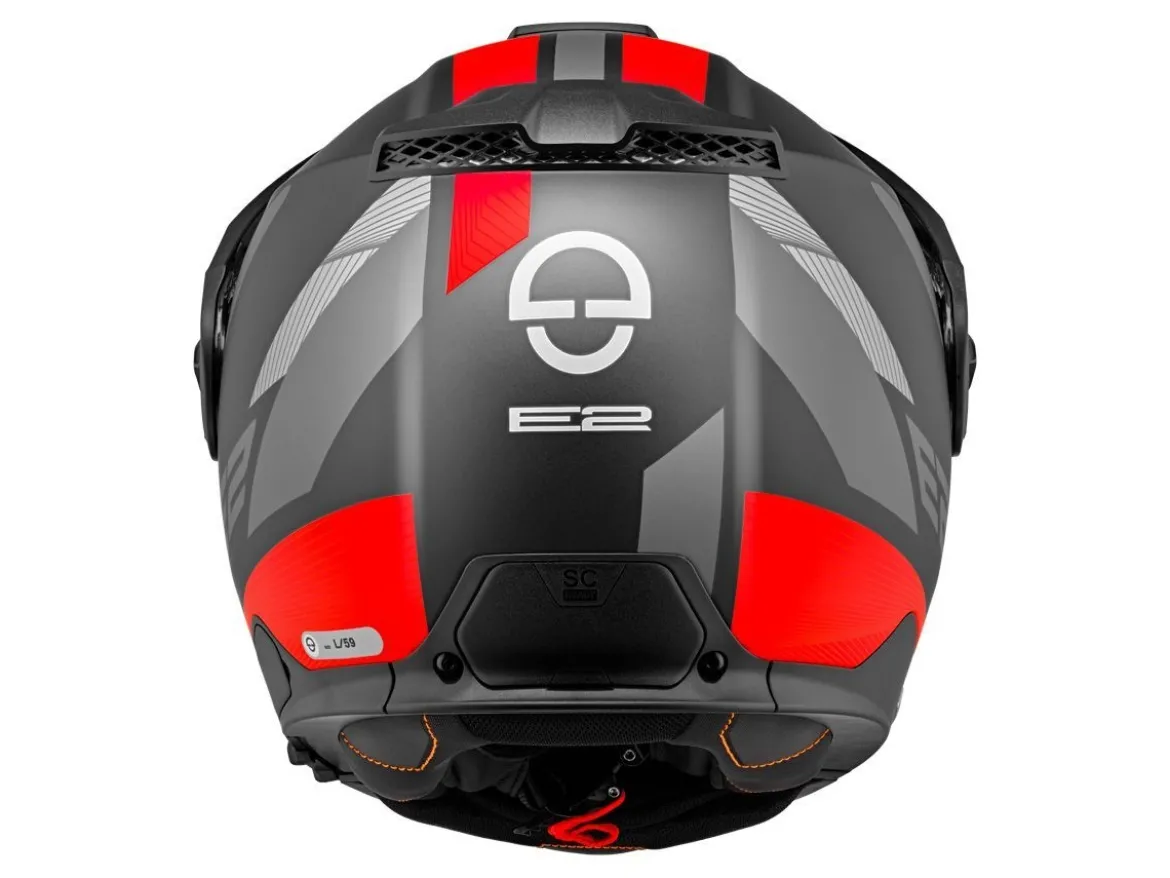 CASCO TOURING SCHUBERTH E2 DEFENDER RED