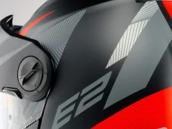 CASCO TOURING SCHUBERTH E2 DEFENDER RED