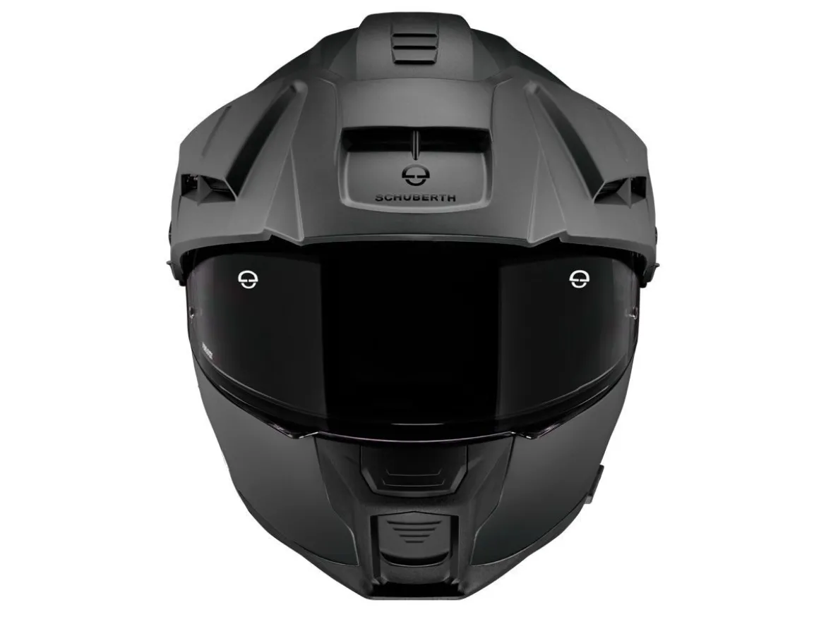 CASCO TOURING SCHUBERTH E2 NERO OPACO