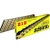 CATENA DID MODELLO VX3 116 MAGLIE PASSO 525 ORO-NERA