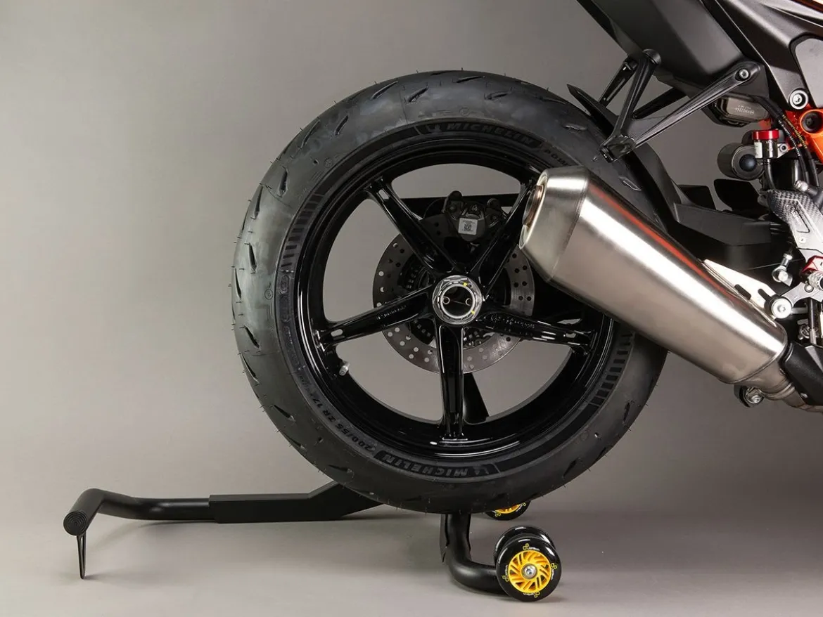 CAVALLETTO MONOBRACCIO FERRO SENZA PERNO LIGHTECH TRIUMPH SPEED TRIPLE 1200 RX 2025