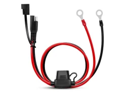 CAVO AD OCCHIELLO CON FUSIBILE IN LINEA 7.5A SPI / ACCU- SMART SCHUMACHER