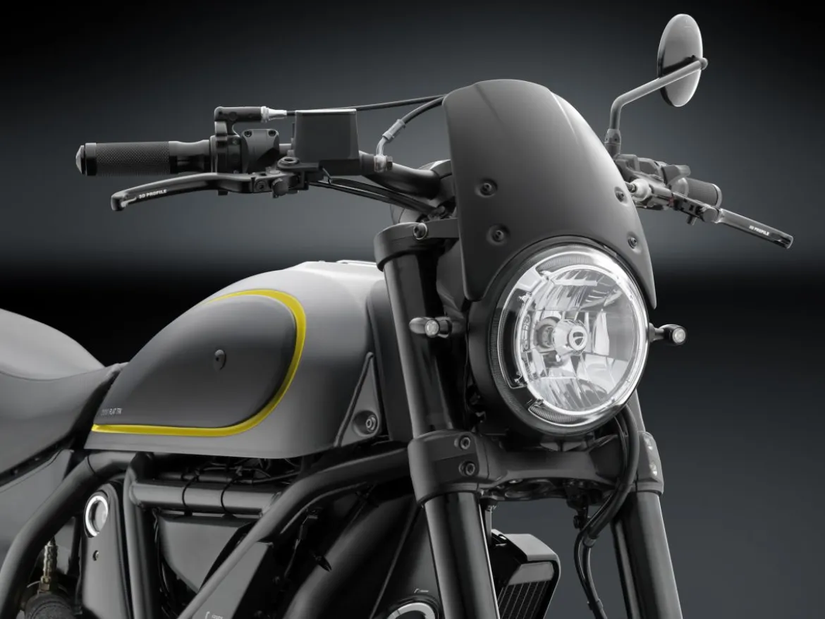 CF010 CUPOLINO ALLUMINIO RIZOMA DUCATI SCRAMBLER 400 / 800 / 1100