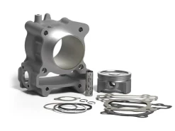 CILINDRO COMPLETO I-TECH 4-STROKE 63 IN ALLUMINIO CON SPINOTTO 14 H2O MALOSSI YAMAHA NVX 155 IE 4T LC EURO 4 2017+
