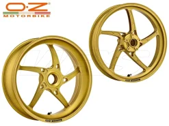 COPPIA CERCHI ALLUMINIO PIEGA OZ RACING MONOBRACCIO MV AGUSTA BRUTALE 675 2011-2024