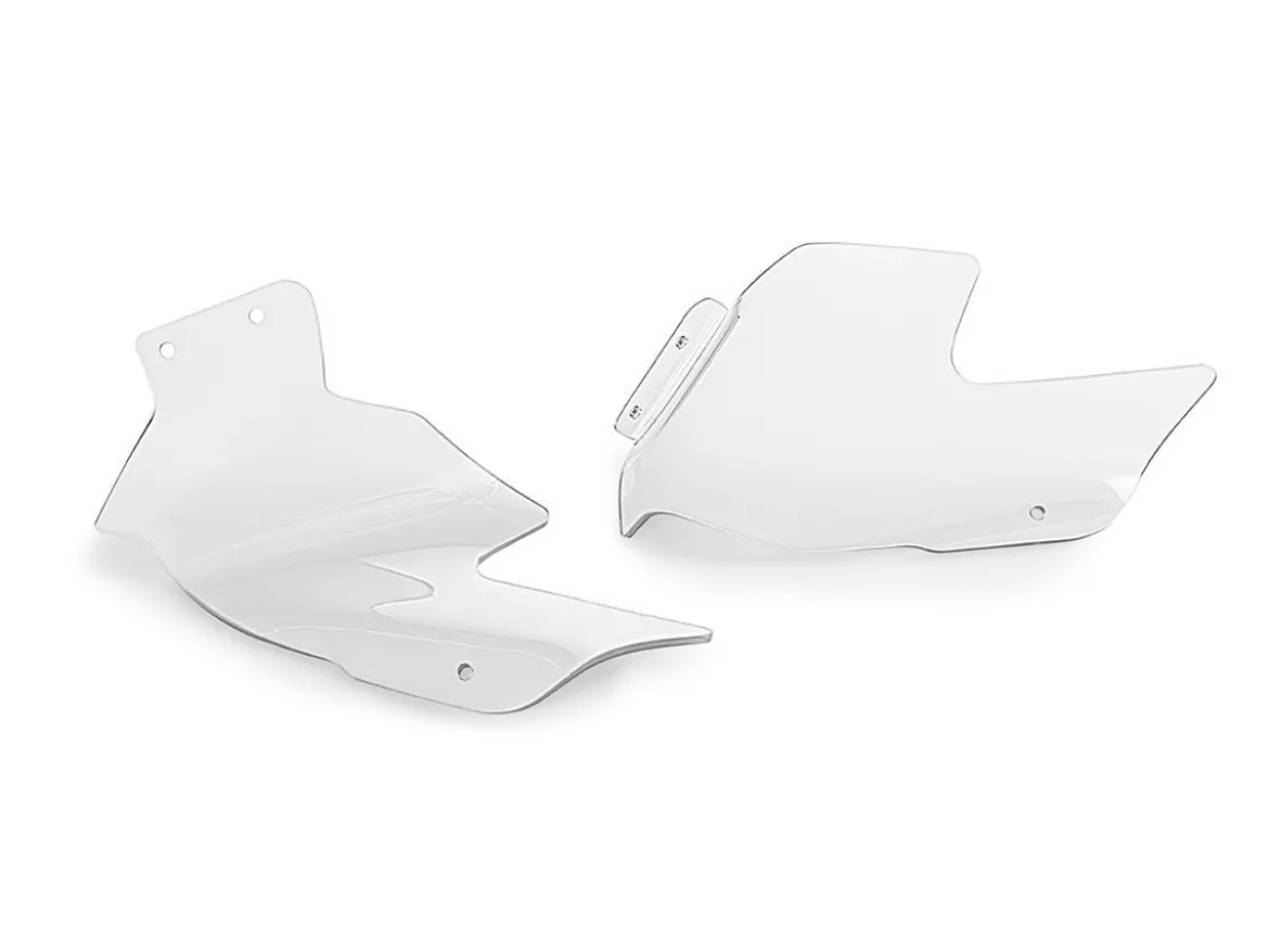 COPPIA DEFLETTORI MAGGIORATI WRS TRASPARENTI BENELLI TRK 502 / X 2017-2026