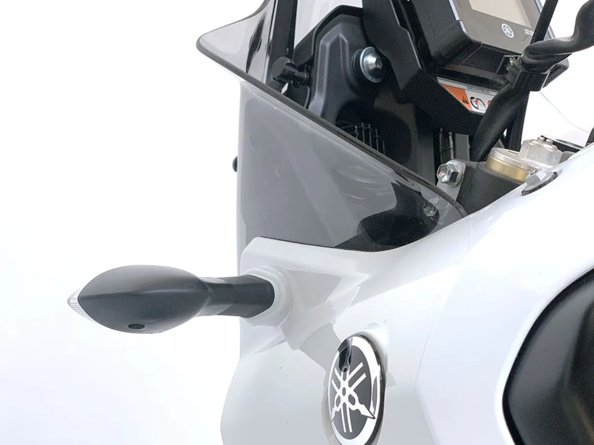 COPPIA DEFLETTORI MAGGIORATI WRS TRASPARENTE YAMAHA TENERE 700 2019-2024