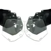 COPPIA DEFLETTORI MAGGIORATI WRS TRASPARENTI BMW R 1250 GS ADVENTURE 2018-2023