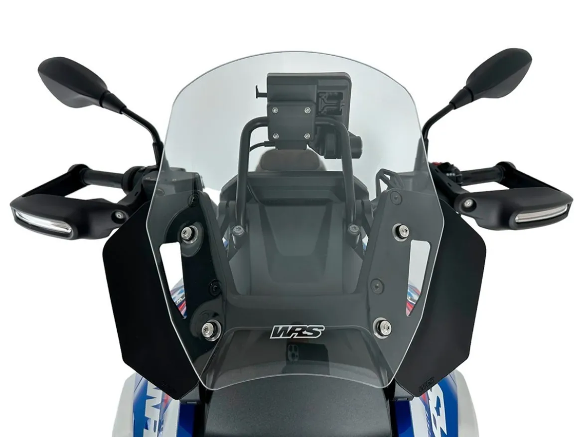 COPPIA DEFLETTORI MAGGIORATI WRS TRASPARENTI BMW R 1250 GS ADVENTURE 2018-2023