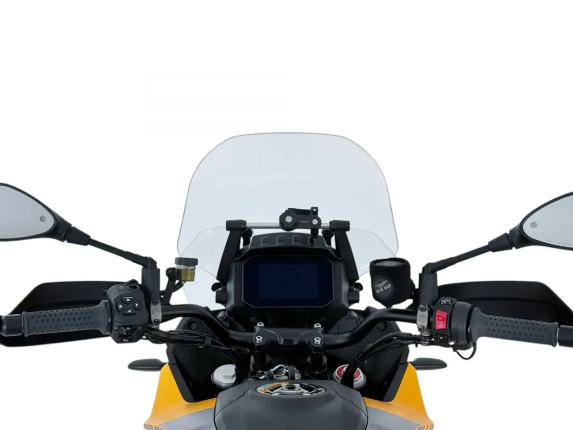 COPPIA DEFLETTORI TRASPARENTI WRS MOTO GUZZI STELVIO 2024-2026