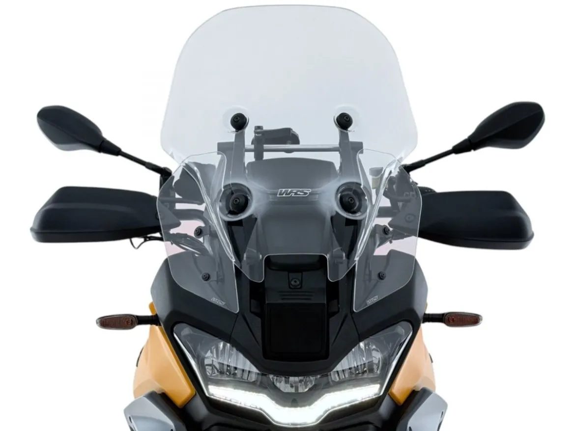 COPPIA DEFLETTORI TRASPARENTI WRS MOTO GUZZI STELVIO 2024-2026