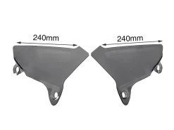 COPPIA DEFLETTORI WRS FUME SCURO DUCATI MULTISTRADA V4 PIKES PEAK 2022-2026