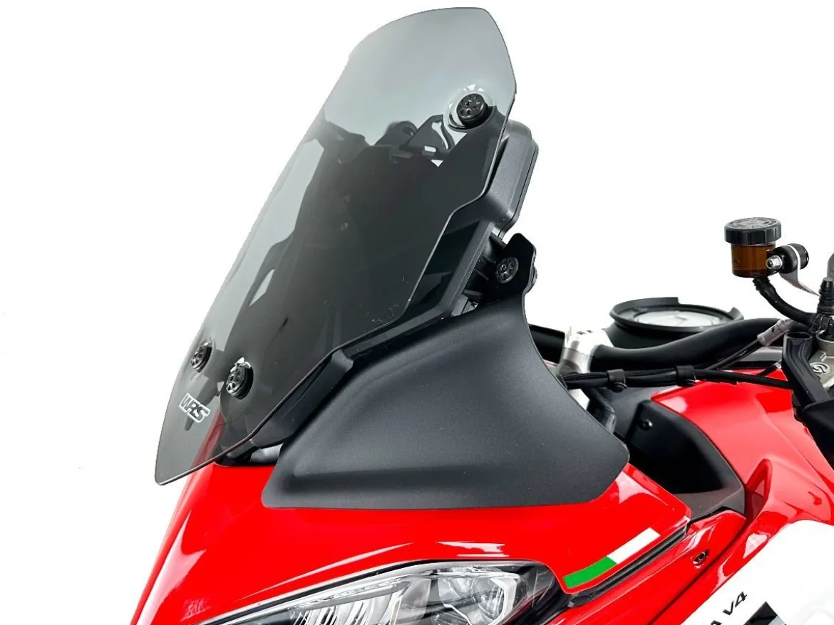 COPPIA DEFLETTORI WRS NERO OPACO DUCATI MULTISTRADA V4 / S / S SPORT / RALLY 2020-2026
