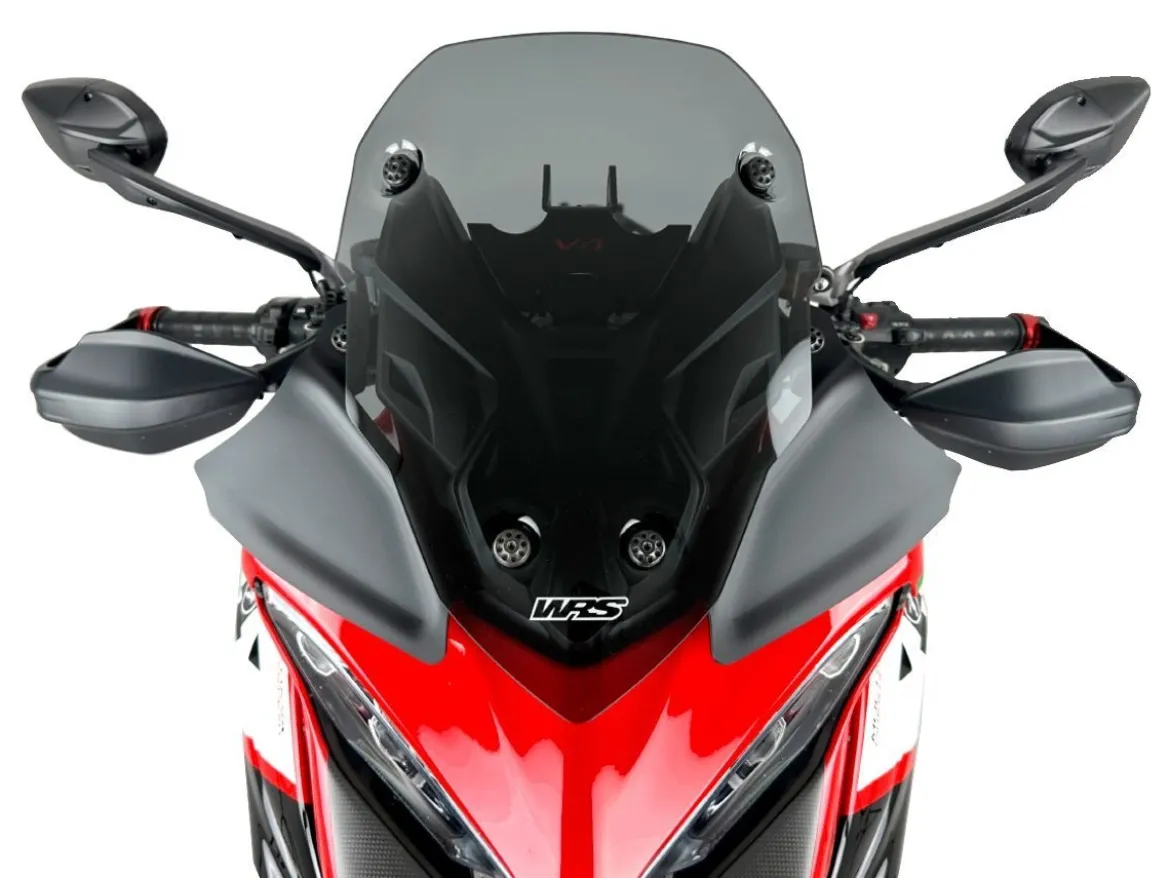 COPPIA DEFLETTORI WRS NERO OPACO DUCATI MULTISTRADA V4 / S / S SPORT / RALLY 2020-2026
