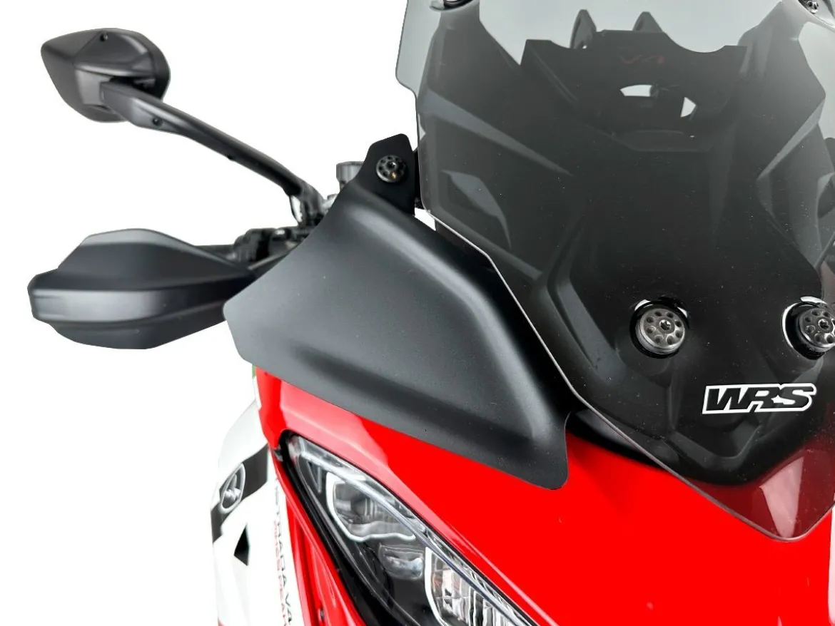 COPPIA DEFLETTORI WRS NERO OPACO DUCATI MULTISTRADA V4 / S / S SPORT / RALLY 2020-2026