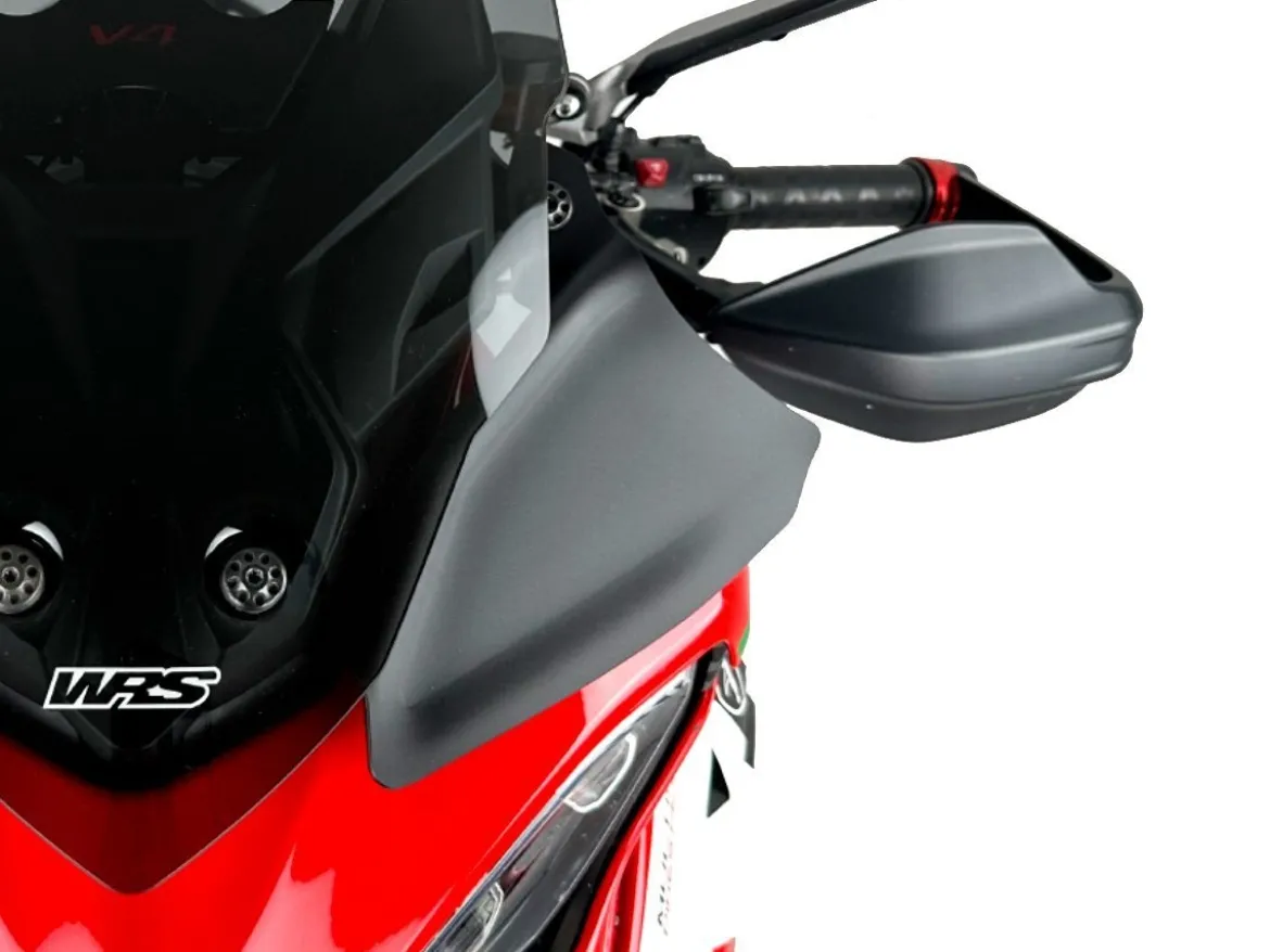 COPPIA DEFLETTORI WRS NERO OPACO DUCATI MULTISTRADA V4 / S / S SPORT / RALLY 2020-2026