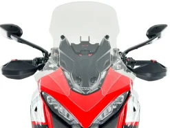 COPPIA DEFLETTORI WRS TRASPARENTE DUCATI MULTISTRADA V4 PIKES PEAK 2022-2026 NUOV