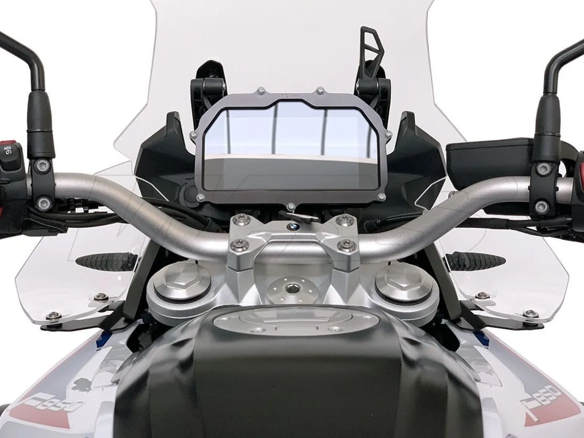 COPPIA DEFLETTORI WRS TRASPARENTI BMW F 800 GS 2024-2026