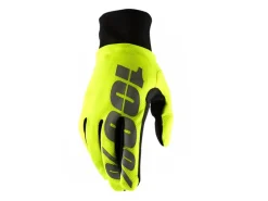 COPPIA GUANTI PIOGGIA 100% HYDROMATIC NEON YELLOW