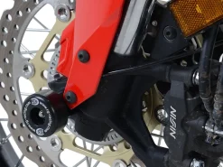 COPPIA PROTEZIONI PERNO RUOTA ANTERIORE R&G SUZUKI GSX-R 600 2002-2005