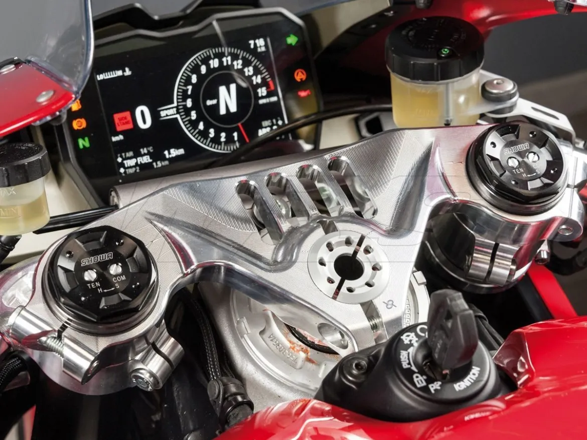 COPPIA SEMIMANUBRI 53MM BONAMICI RACING DUCATI PANIGALE V4 R 2019-2024