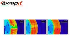 COPPIA TERMOCOPERTE MOTO CAPIT PROFESSIONALI FULL ZONE VISION PRO MONOBRACCIO