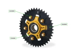 CORONA Z46 P520 5 FORI CNC RACING DUCATI MONSTER 797 2017-2020