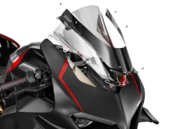 COVER CUPOLINO CARBONSKIN CARBONIO PLAIN LUCIDO WRS DUCATI PANIGALE V4 / S / R 2020-2024