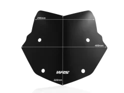 CUPOLINO ENDURO WRS NERO OPACO BMW R 1250 GS / ADVENTURE 2018-2023