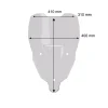 CUPOLINO SPORT TRASPARENTE WRS TRIUMPH TIGER SPORT 800 2025-2026