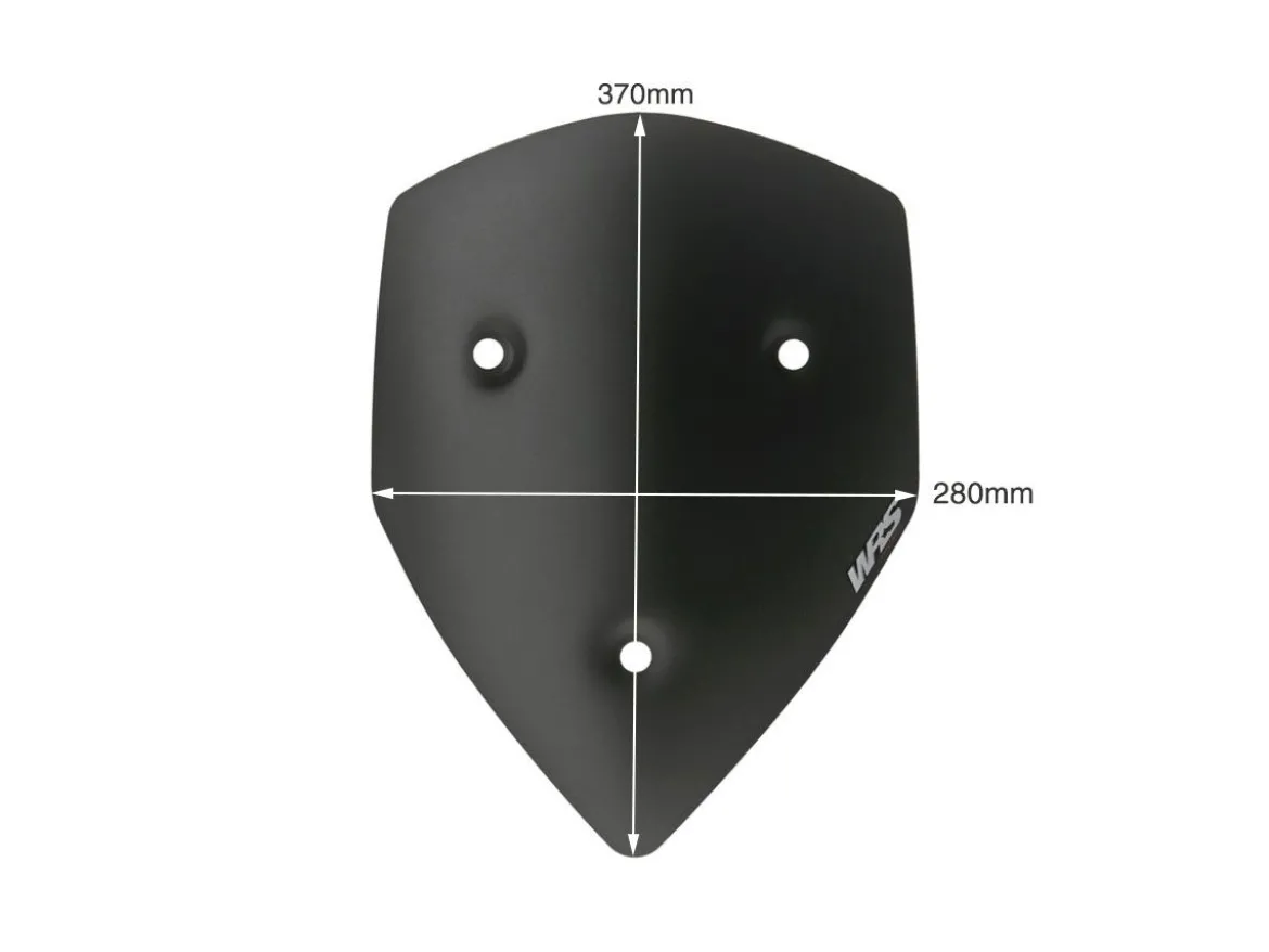CUPOLINO SPORT WRS NERO OPACO DUCATI MULTISTRADA 1200 / S 2010-2012