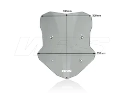 CUPOLINO STANDARD FUME' SCURO WRS BMW F 900 XR 2020-2026