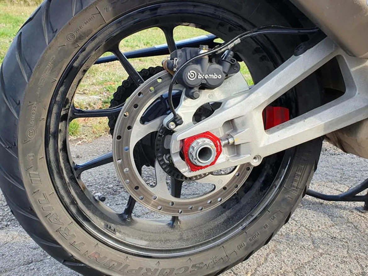 CURSORE TENDICATENA TRASMISSIONE CNC RACING DUCATI MULTISTRADA 950 V2 / S 2022-2024