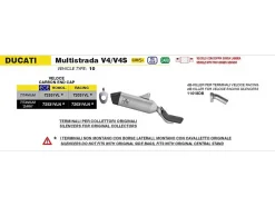 DB KILLER ARROW PER TERMINALE VELOCE DIAMETRO 38 DUCATI MULTISTRADA V4 / S 2025-2026