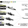 DB KILLER ARROW PER TERMINALE PISTA DIAMETRO 35 HONDA CB 750 HORNET 2023-2024