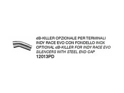 DB KILLER FONDELLO ACCIAIO INOX ARROW BMW R 1300 GS / ADVENTURE 2024-2026