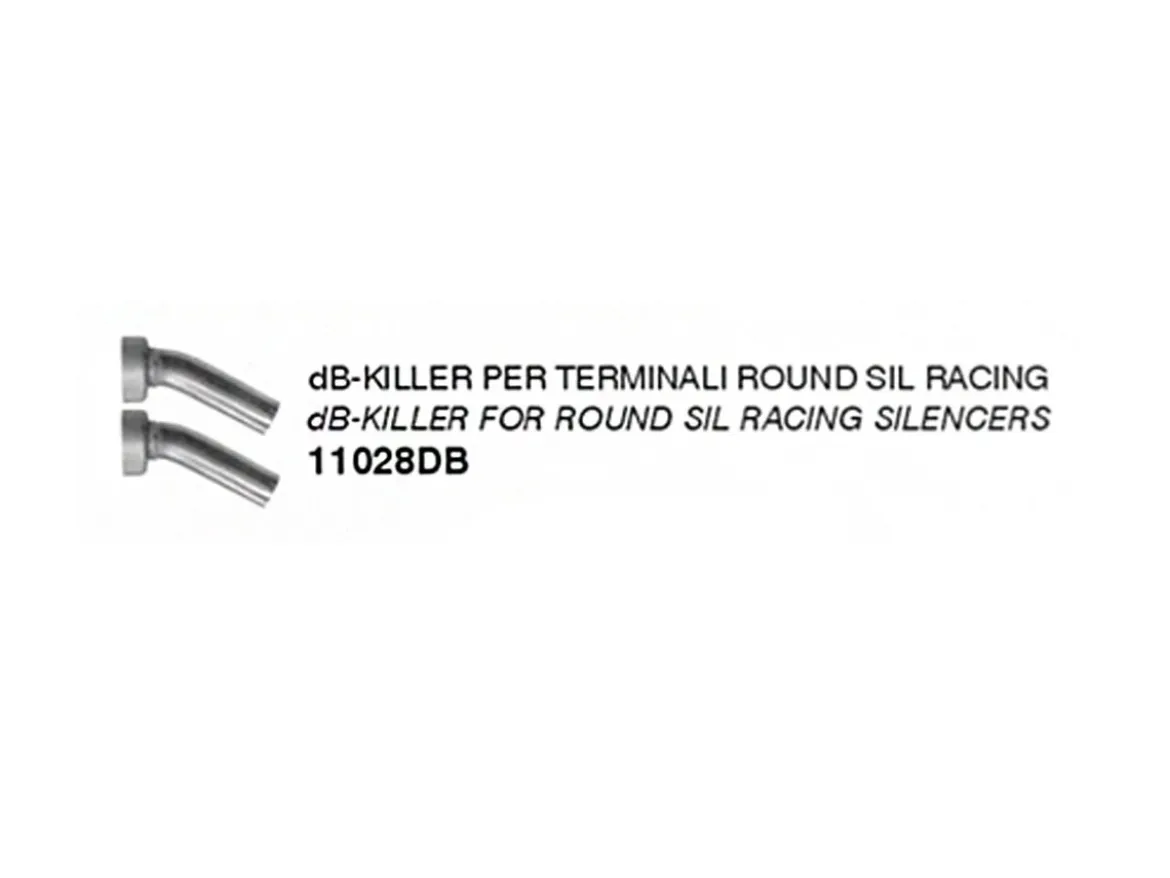 DB KILLER (X2) PER TERMINALE ROUND SIL ARROW DUCATI STREETFIGHTER V2 / S 2025-2026